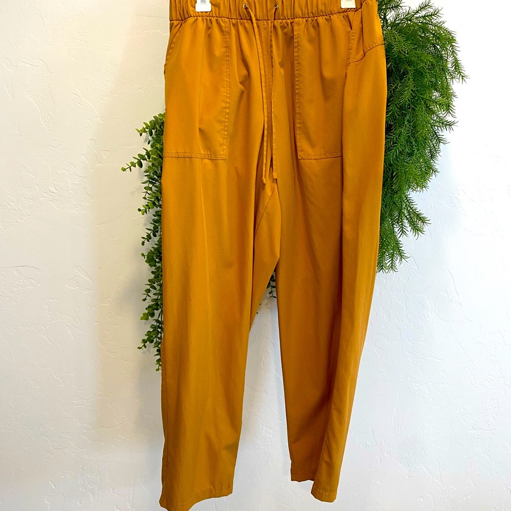 Lightweight Mustard Yellow Dress Pants